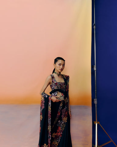 Nysa  Saree