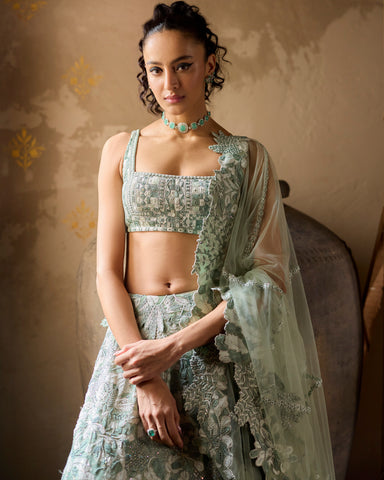 Vridi Lehenga set