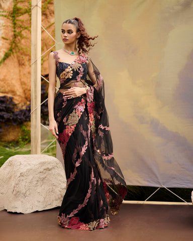 Abalia saree set